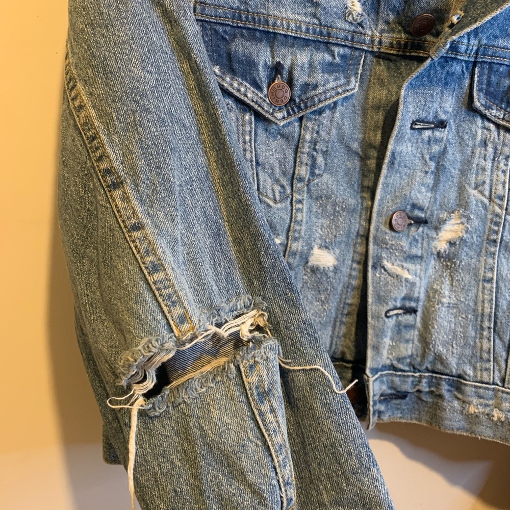 BDG Ripped Denim Jacket - Picture 5 of 5